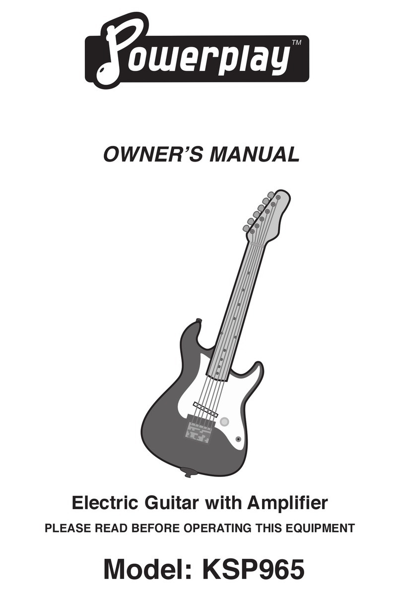 Powerplay KSP965 owner's manual