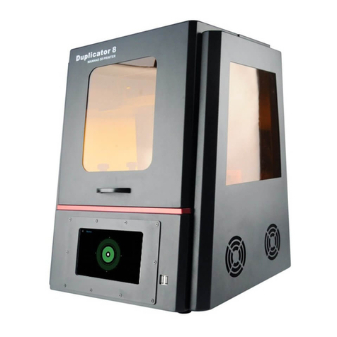 WANHAO Duplicator 8 MARK I user manual