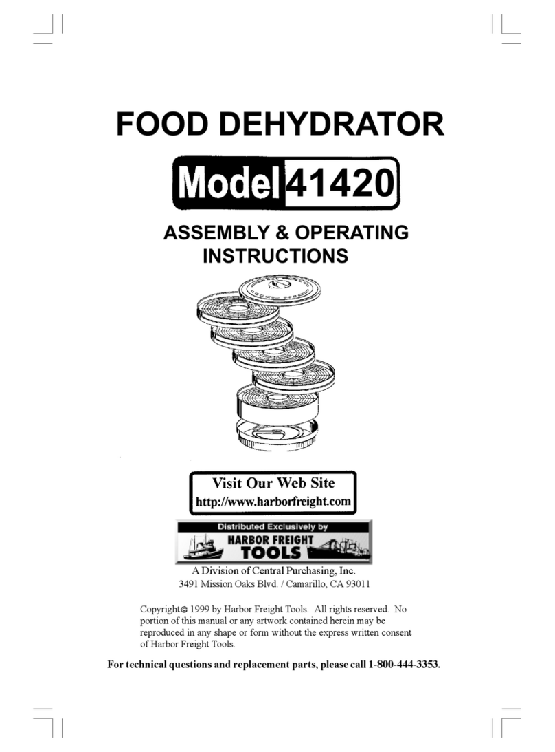 Harbor Freight Tools 41420 Assembly & operating instructions
