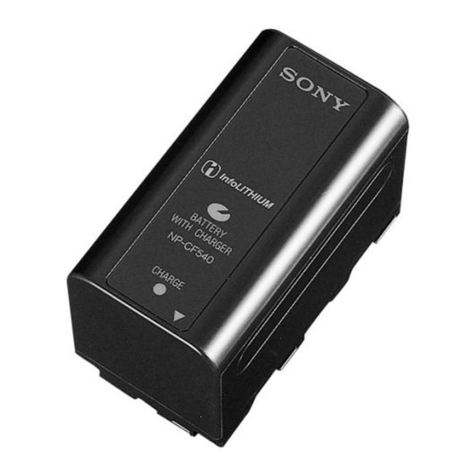 Sony NP-CF540 User manual