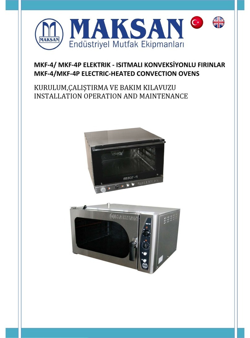 Maksan MKF-4 Installation and operating instructions
