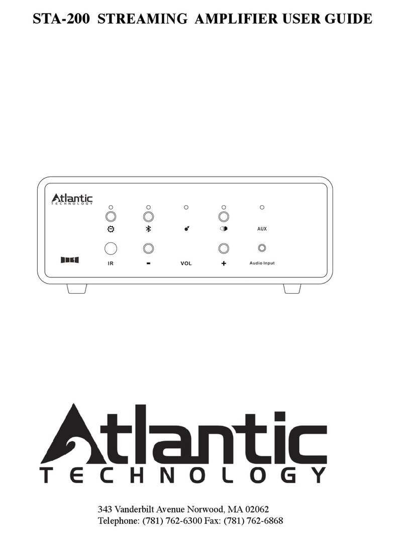 Atlantic Technology STA-200 user guide