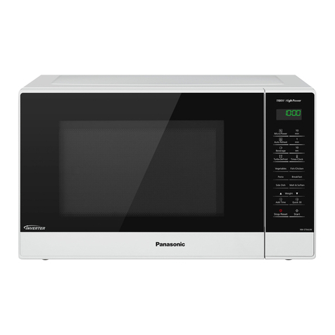 Panasonic NN-ST64JW Operating instruction and cook book