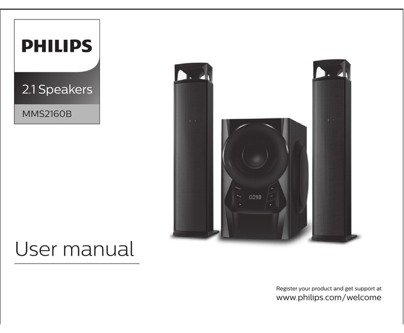 Philips MMS2160B user manual
