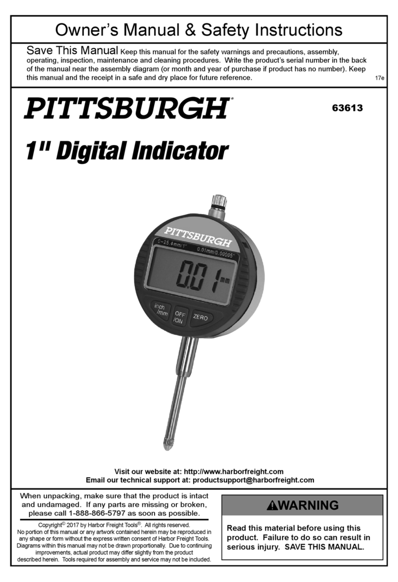 Pittsburgh 63613 Assembly instructions