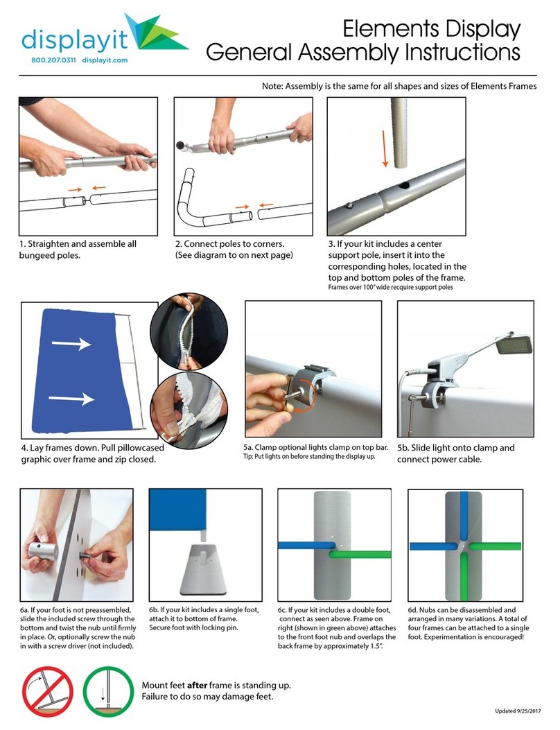 displayit Elements Assembly instructions