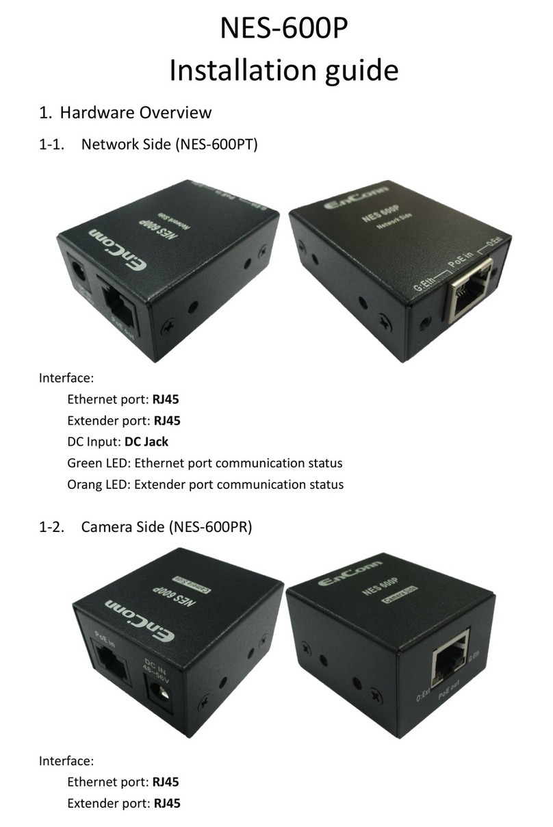 EnConn NES-600P installation guide