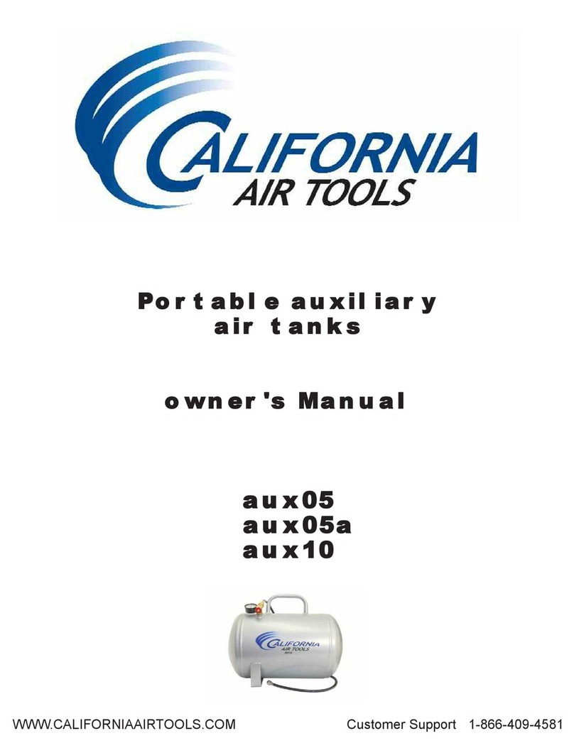 California Air Tools auX05 owner's manual California Air Tools auX05 owner's manual
