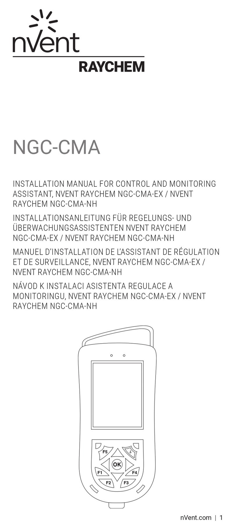 nvent Raychem NGC-CMA User manual