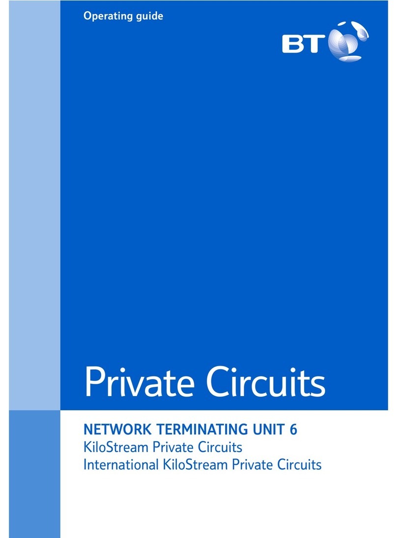 BT NTU6 User manual