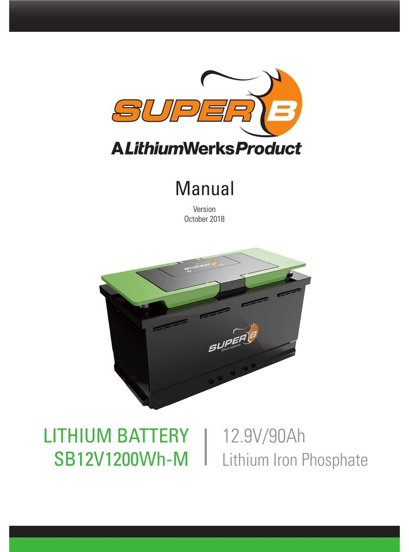 Superb Epsilon SB12V1200Wh-M User manual