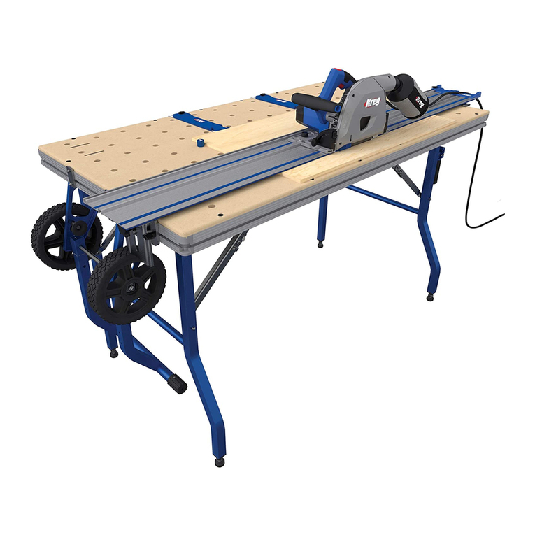 Kreg Adaptive Cutting System Project Table Kit User manual Kreg Adaptive Cutting System Project Table Kit User manual