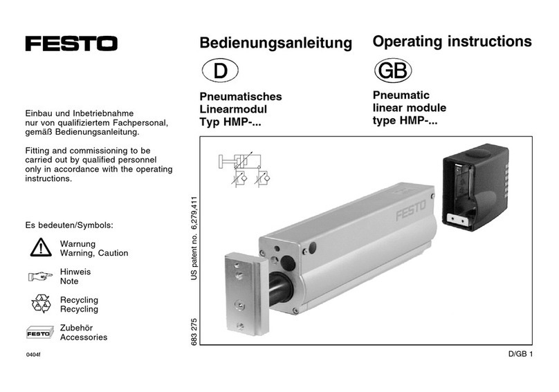 Festo HMP Series User manual