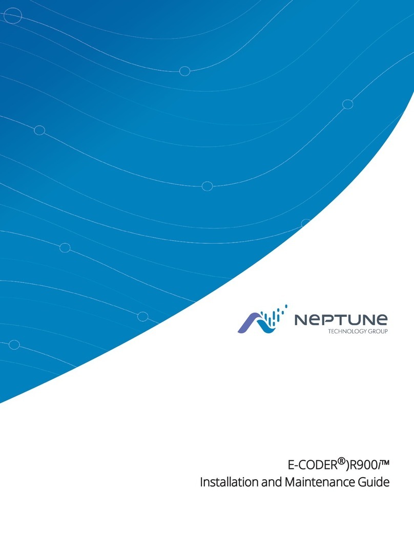 Neptune E-CODER R900i Product manual