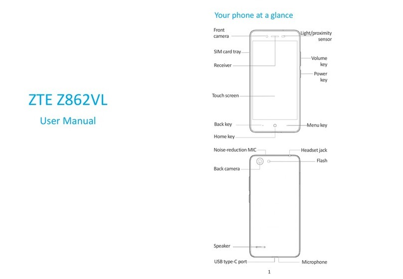 Zte Z862VL User manual