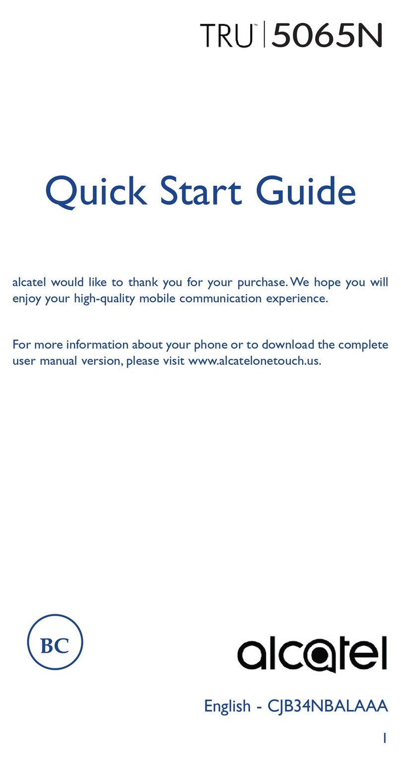 Alcatel TRU 5065N User manual