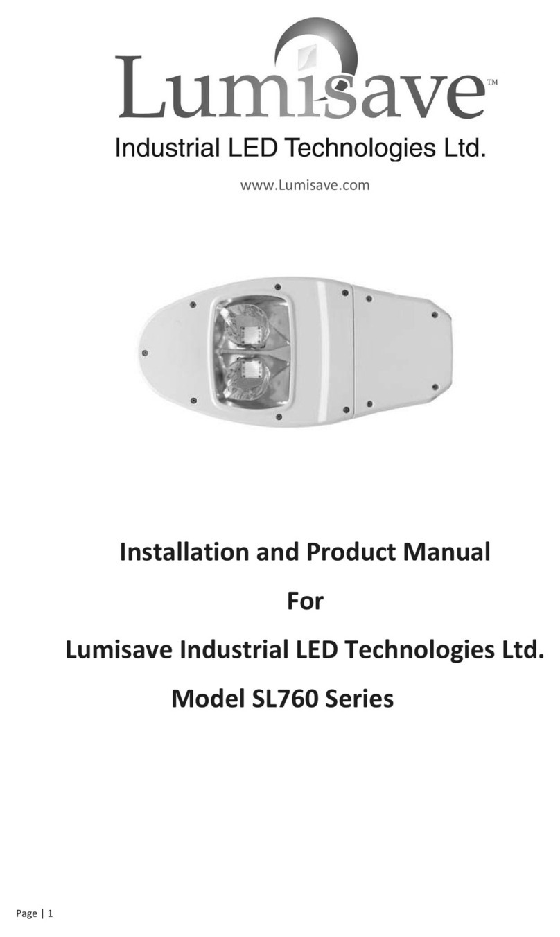 Lumisave SL760 Series Installation and Product Manual
