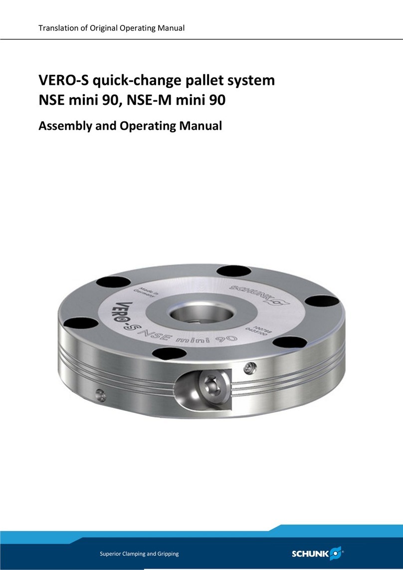 SCHUNK NSE mini 90 Assembly and operating manual