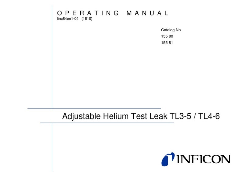 Inficon TL3-5 operating manual