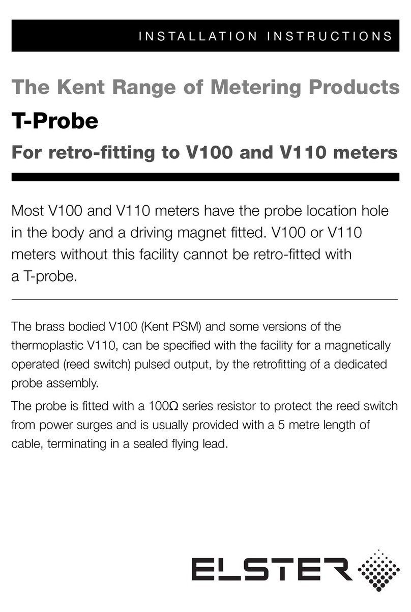 Elster T-Probe installation instructions