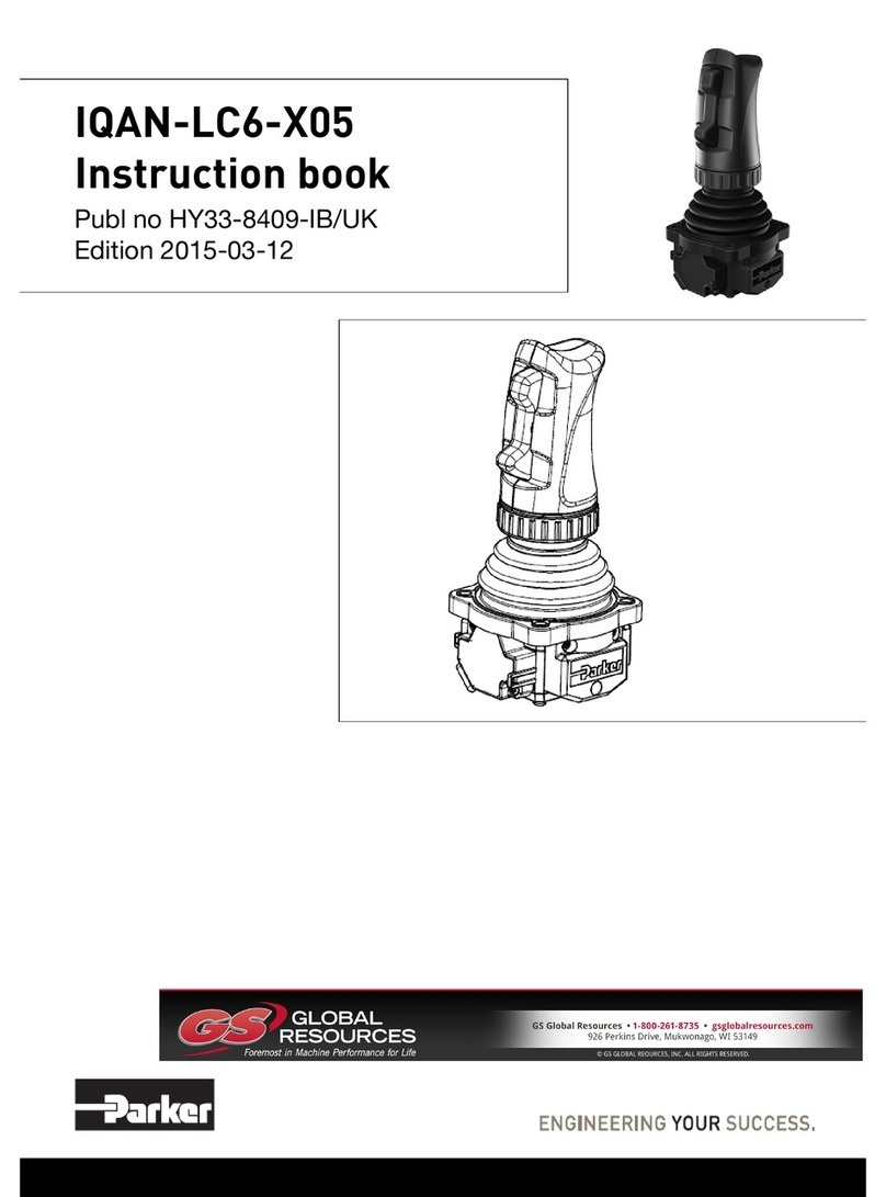 Parker IQAN-LC6-X05 Instruction book
