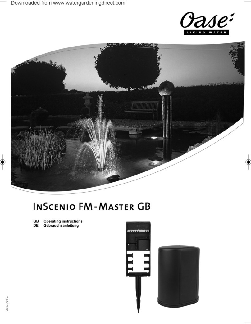 Oase InScenio FM - Master User manual