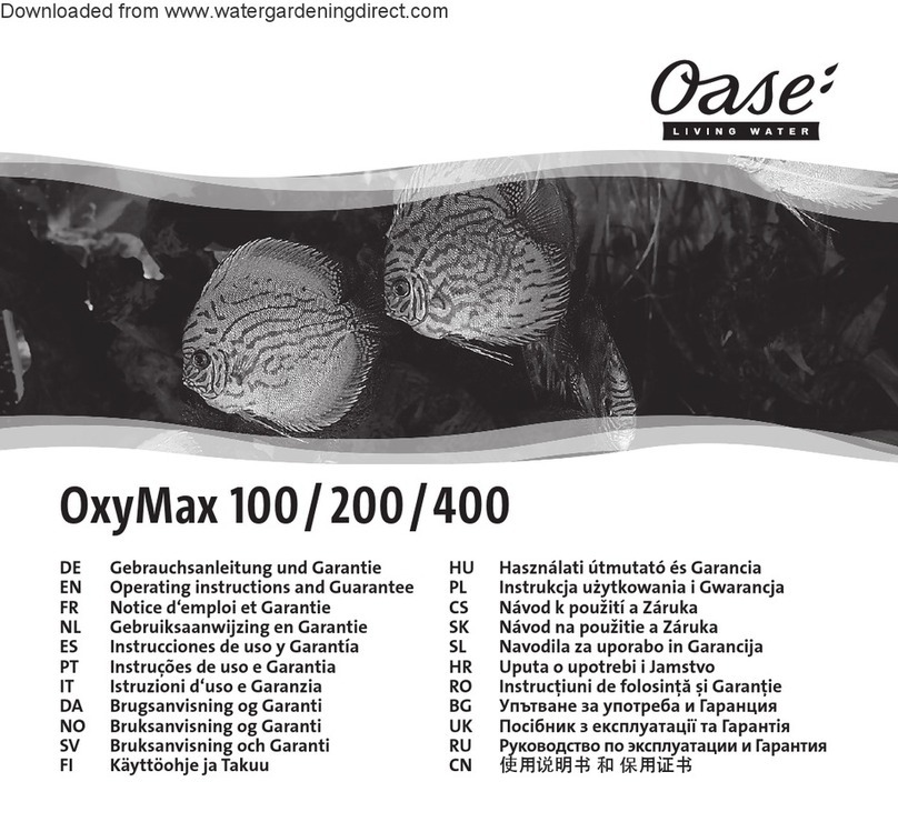 Oase OxyMax 100 User manual