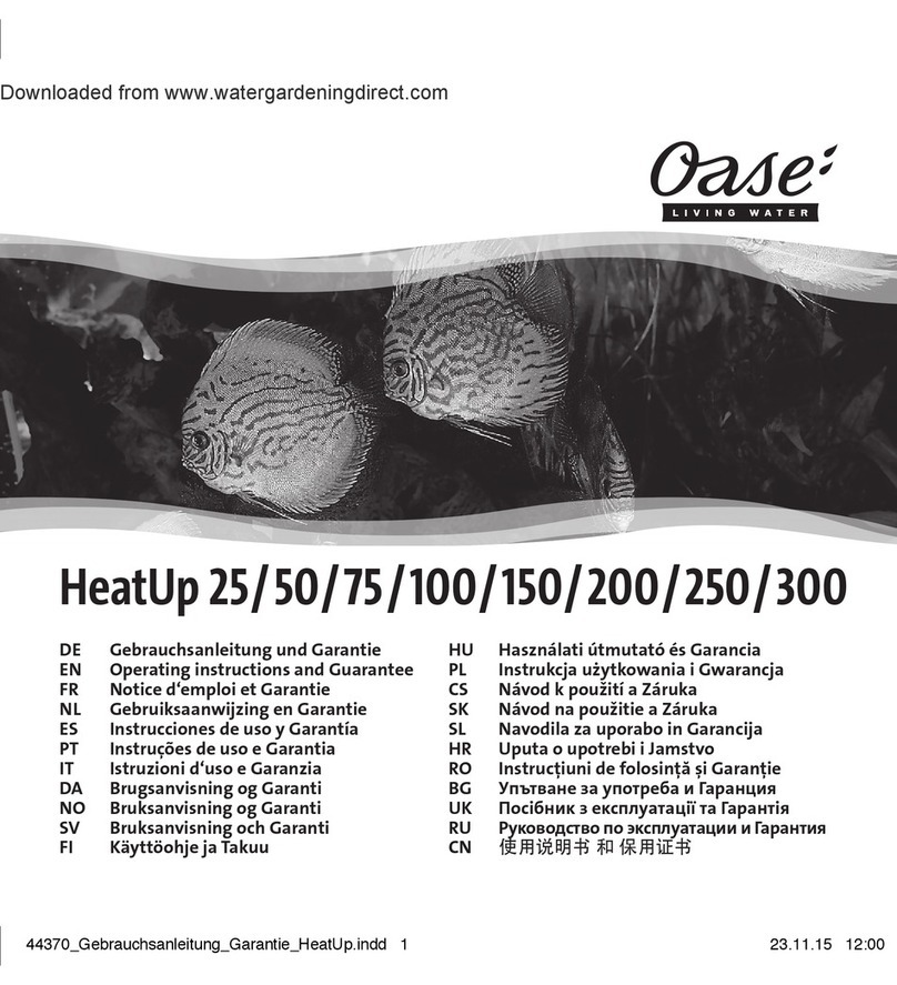 Oase HeatUp 25 User manual