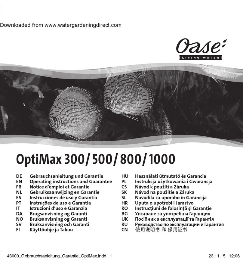 Oase OptiMax 300 operating instructions