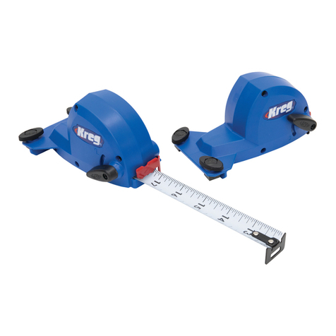 Kreg Adaptive Cutting System Parallel Guides User manual Kreg Adaptive Cutting System Parallel Guides User manual