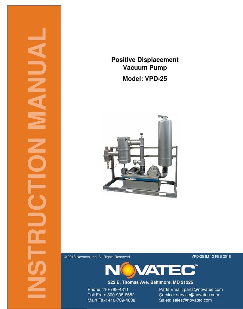 NovaTec VPD-25 User manual