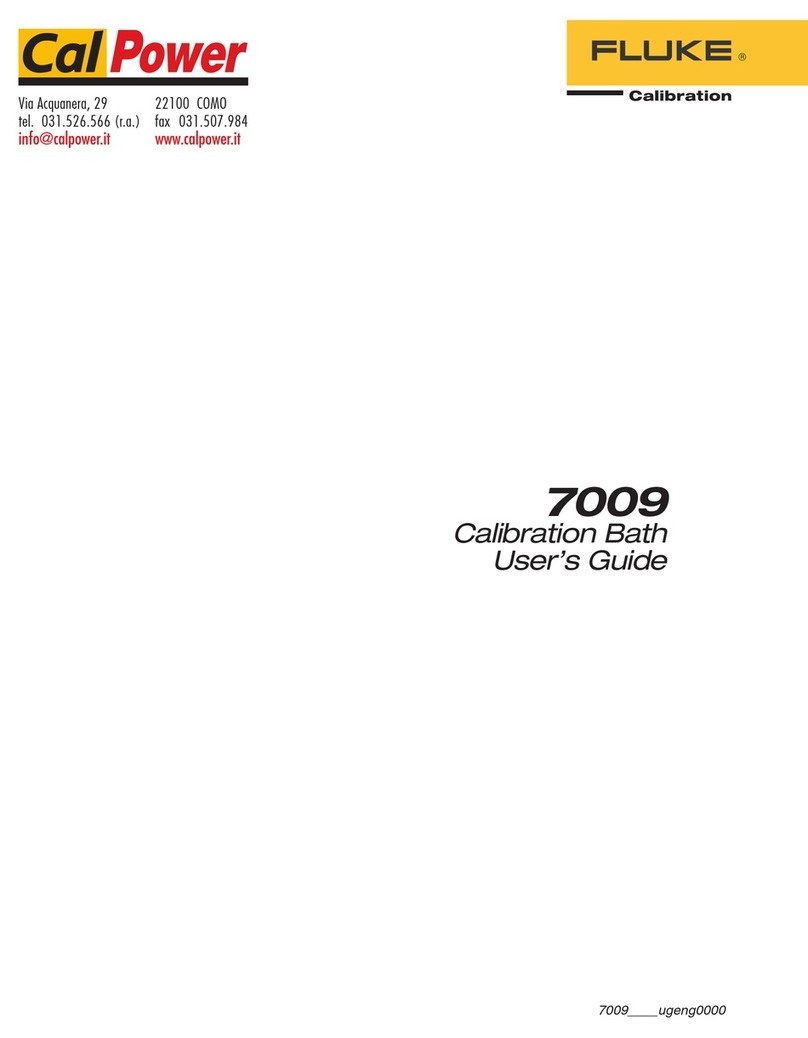 Fluke 7009 user guide