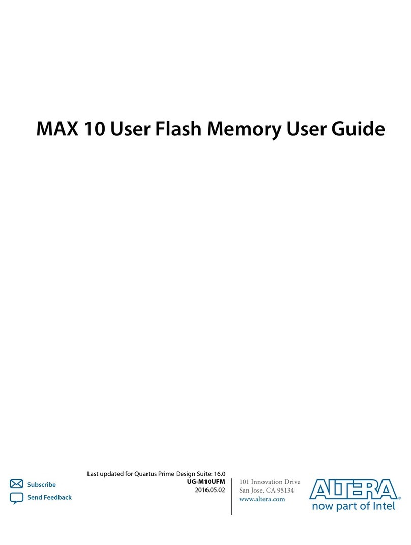 Altera MAX 10 series user guide
