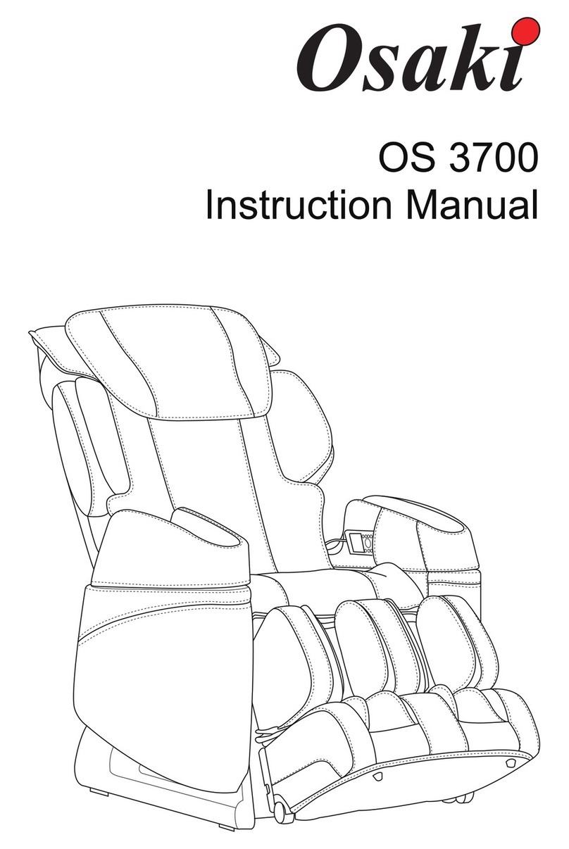 Osaki OS 3700 User manual