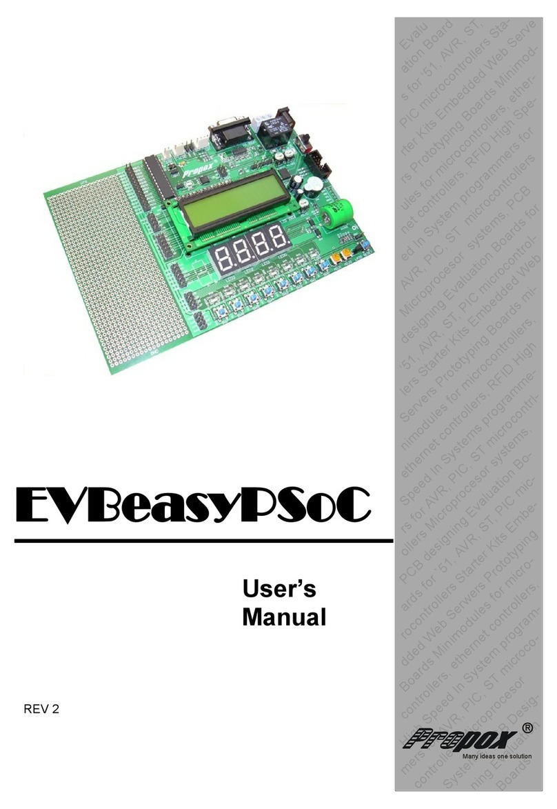 Propox EVBeasyPSoC user manual