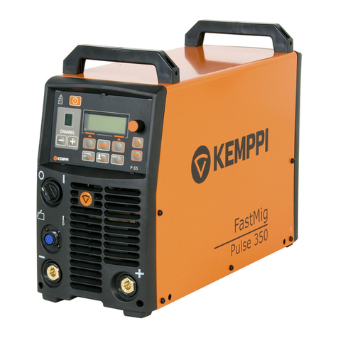 Kemppi FastMig Pulse 350 operating manual