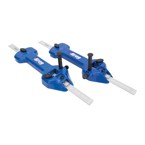 Kreg Adaptive Cutting System Rip Guides User manual