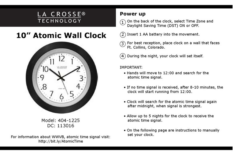 La Crosse Technology 404-1225 User manual