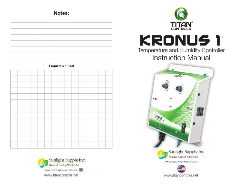 Titan Controls Kronus 1 instruction manual