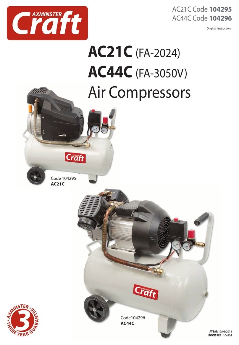 Axminster Craft AC21C Original instructions