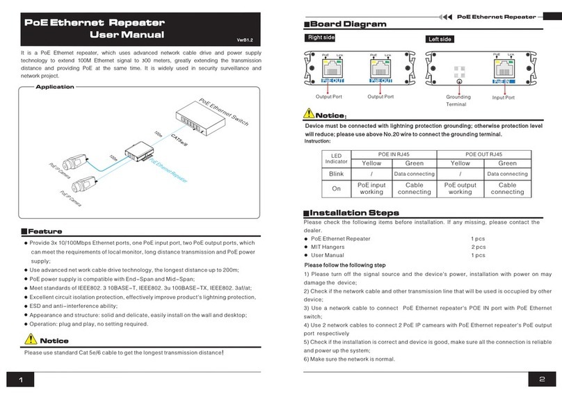 UTEPO UTP7201ER-POE user manual