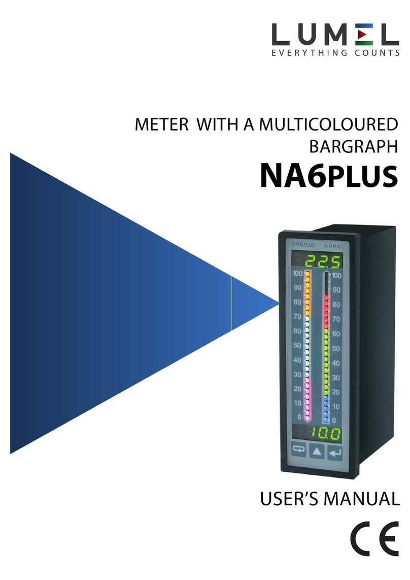Lumel NA6PLUS User manual