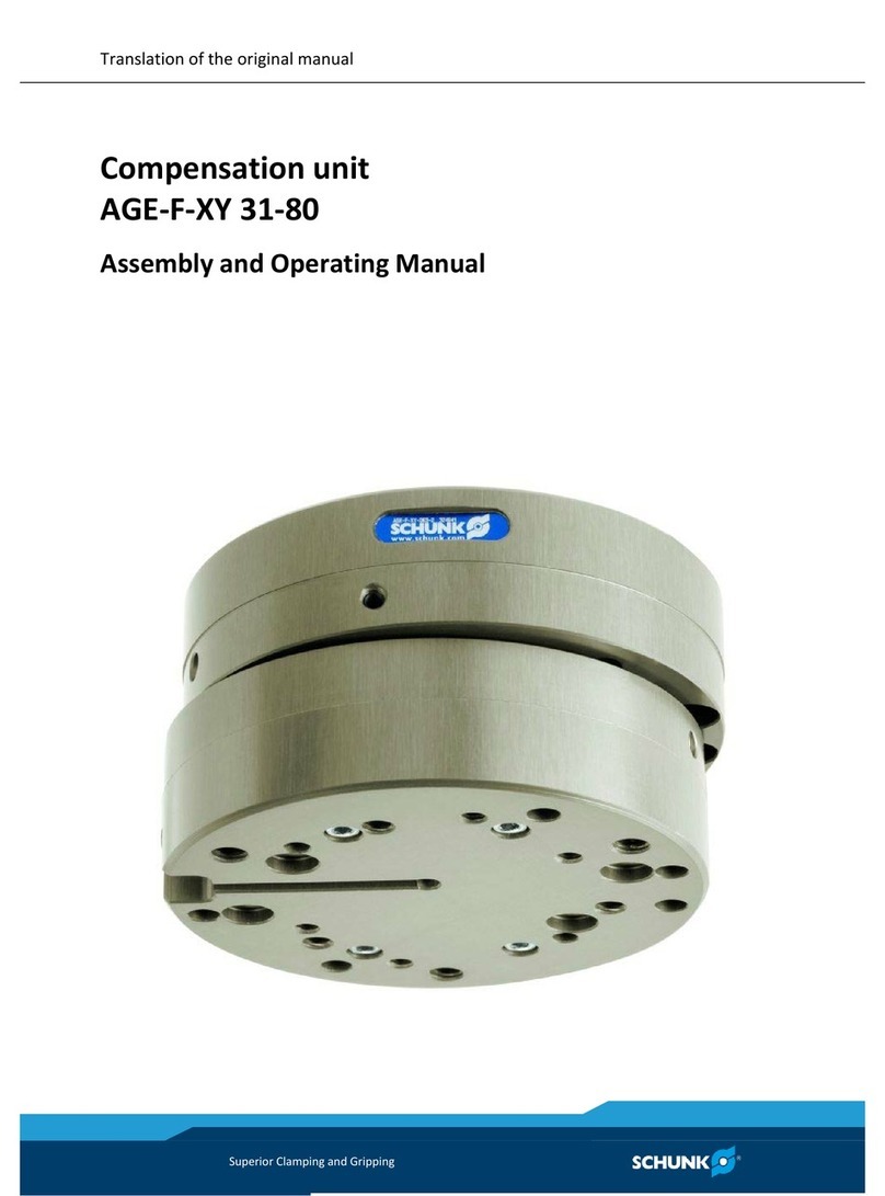 SCHUNK AGE-F-XY 31-80 User instructions