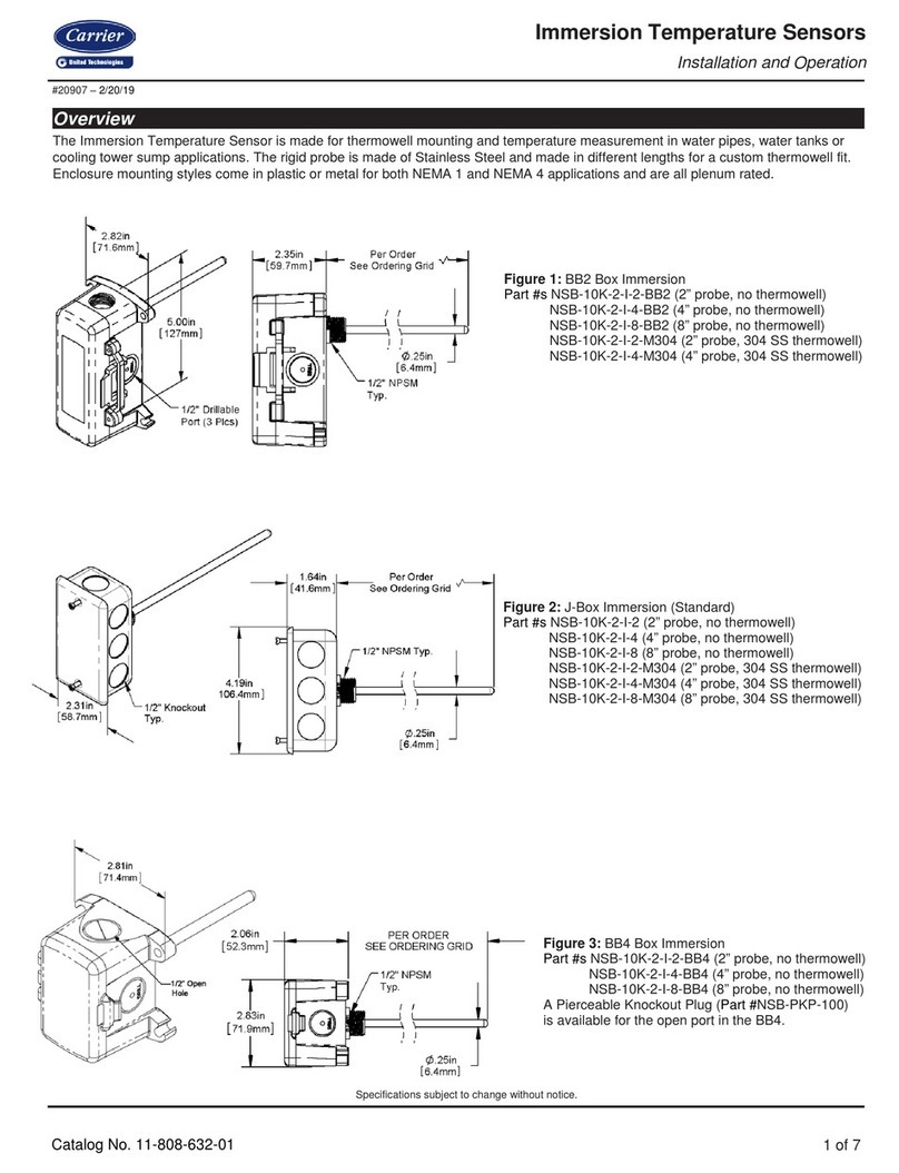 Carrier NSB-10K-2-I-2-BB2 Owner's manual