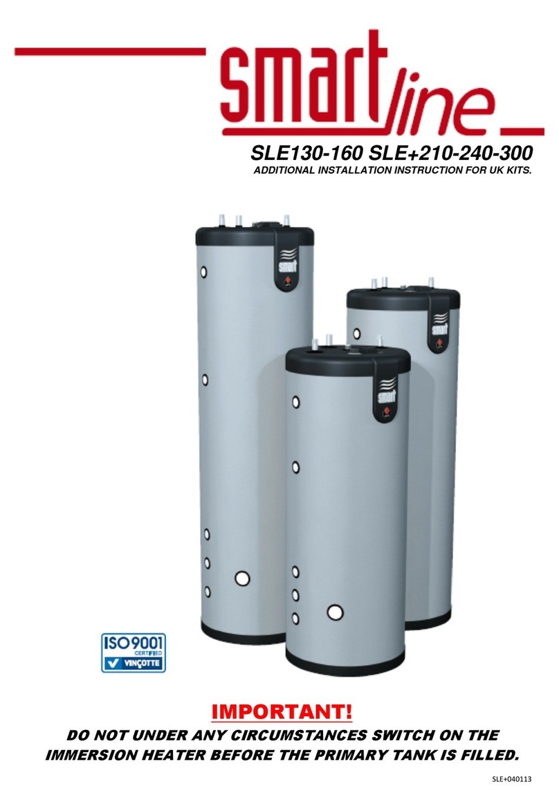 ACV SmartLine SLE160 Installation instruction