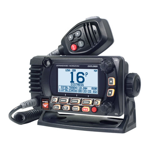 Standart Horizon GX1850GPS owner's manual