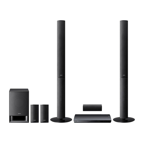 Sony BDV-E490 Quick setup guide