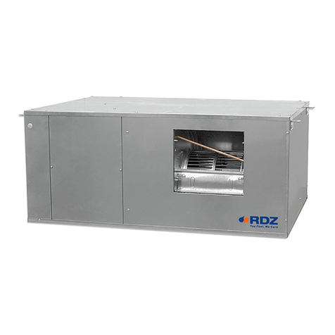 RDZ DA 1001 Technical installation manual