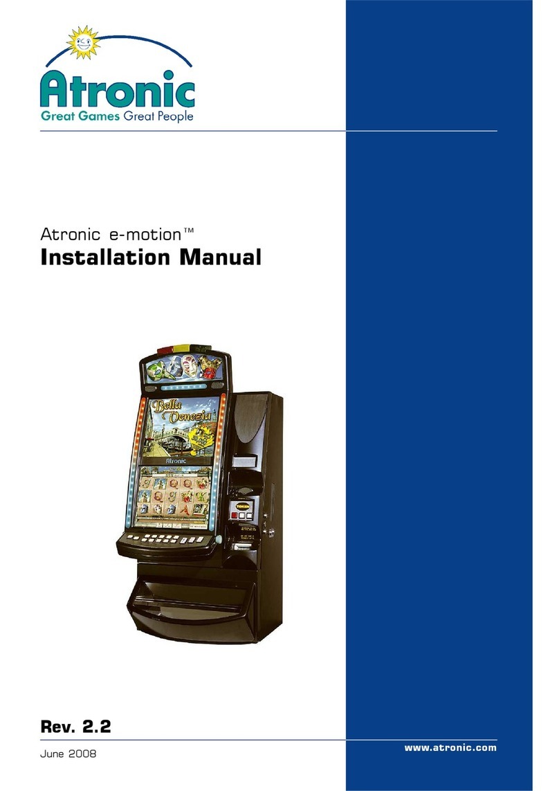Atronic e-motion User manual