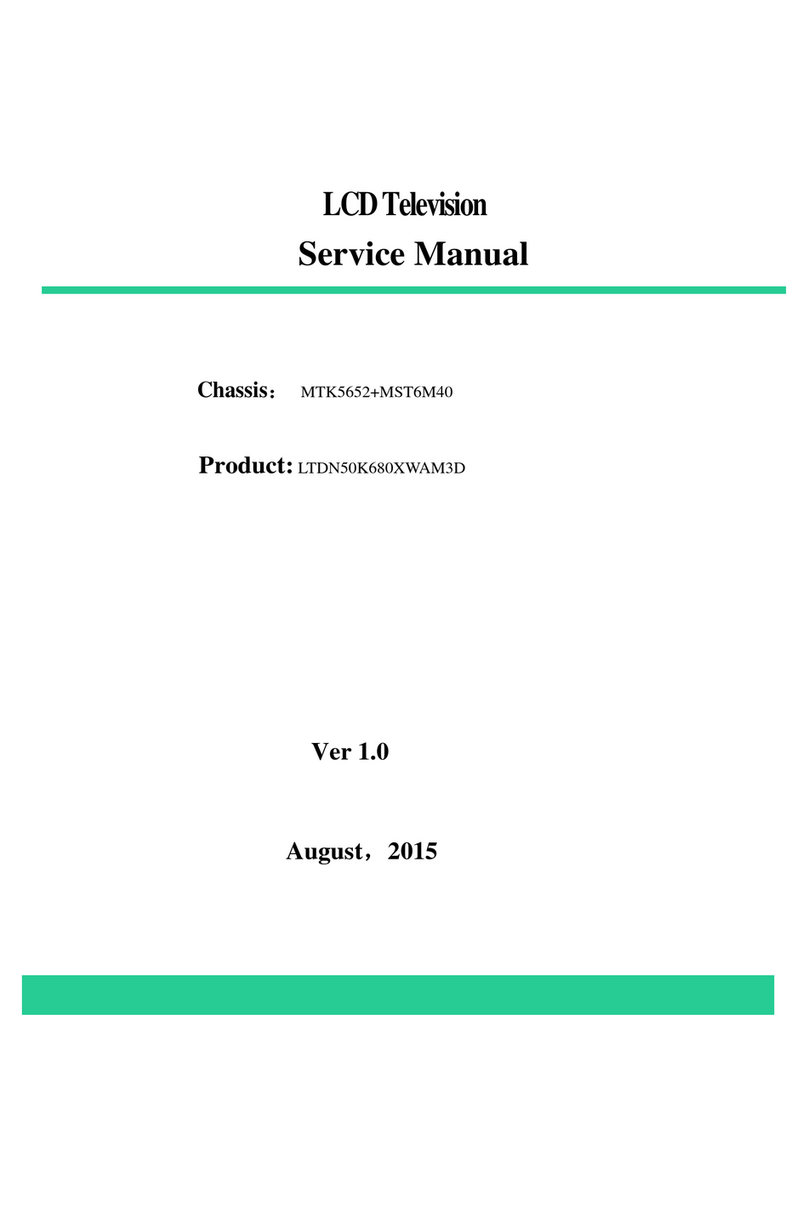 Hisense LTDN50K680XWAM3D User manual